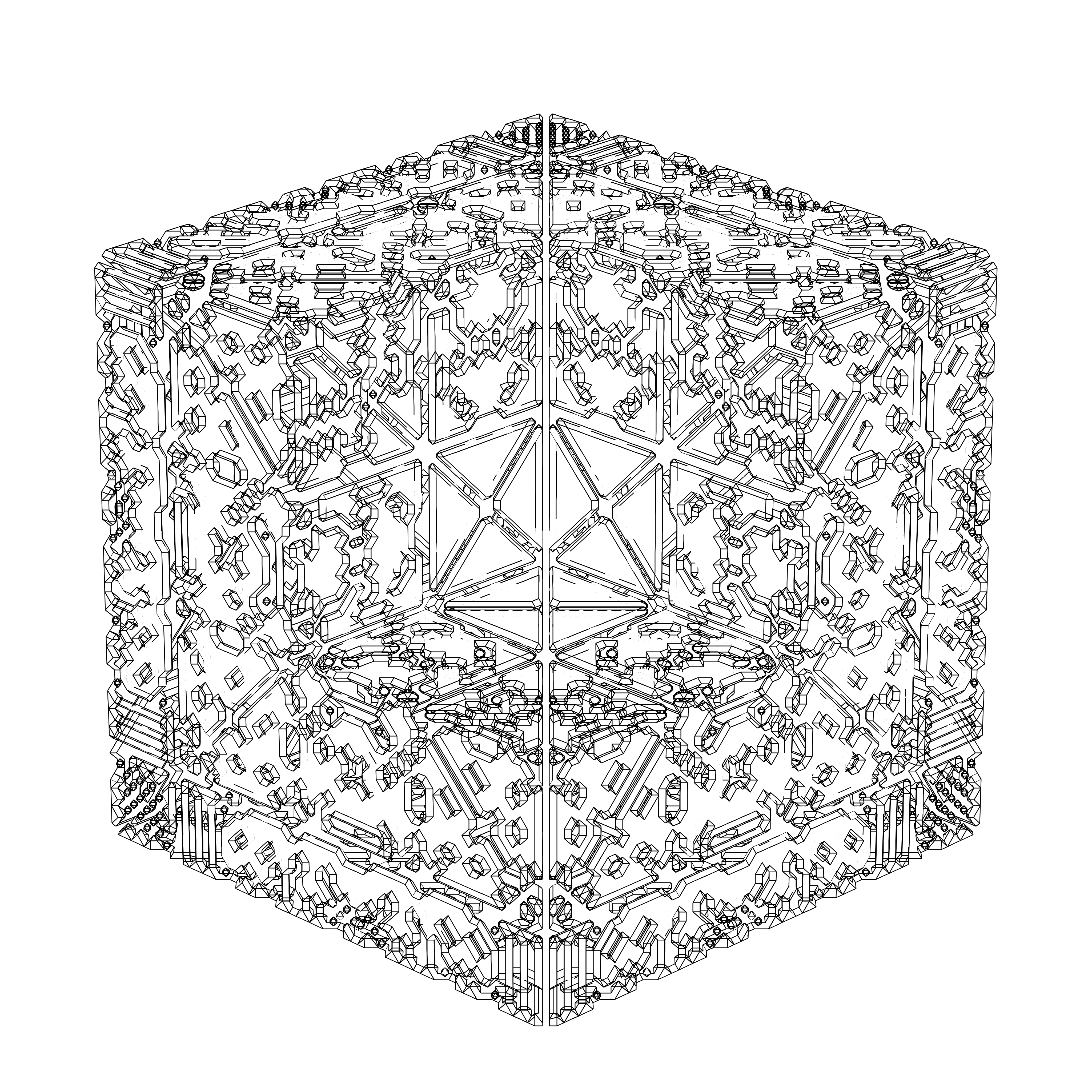 LL21 Alien Art Cube #25 static token preview