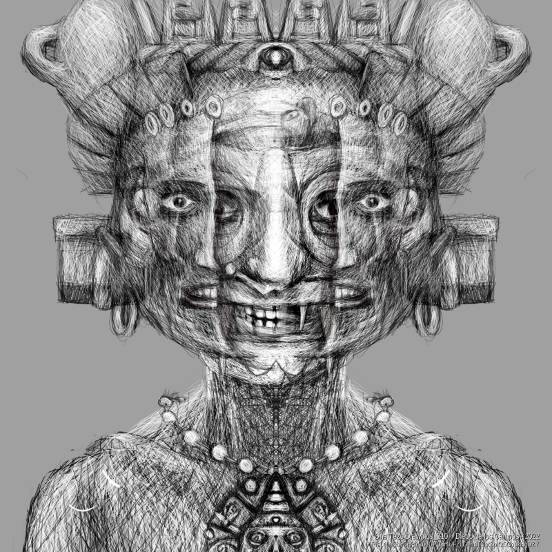 One Tezo Drawings_310+ #23 static token preview