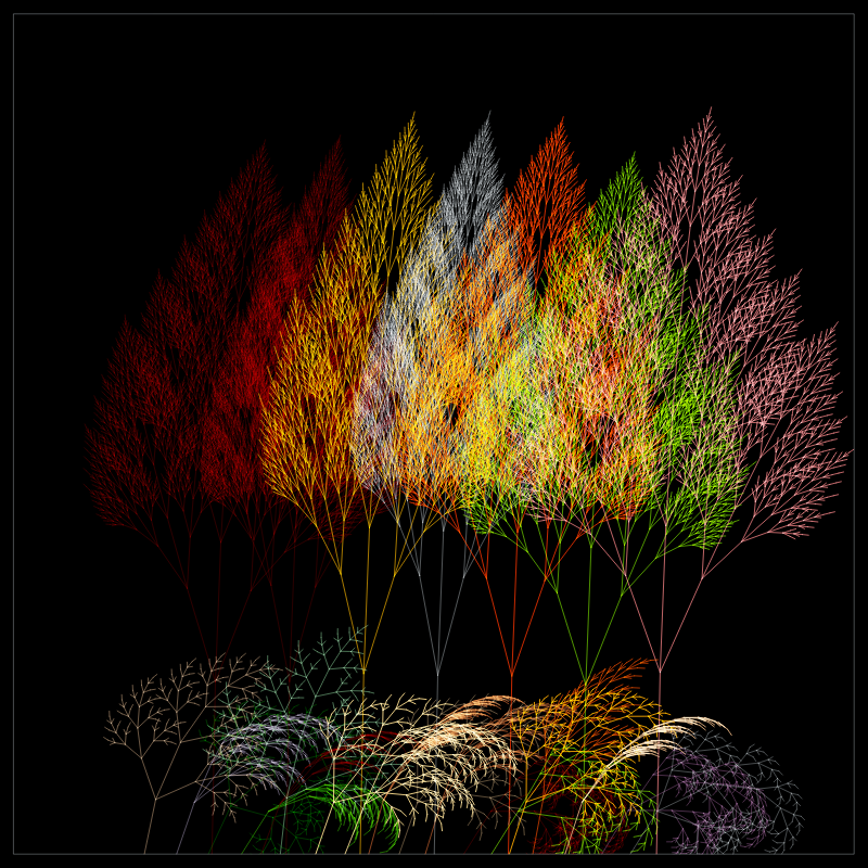 Fractal Forest #2 static token preview