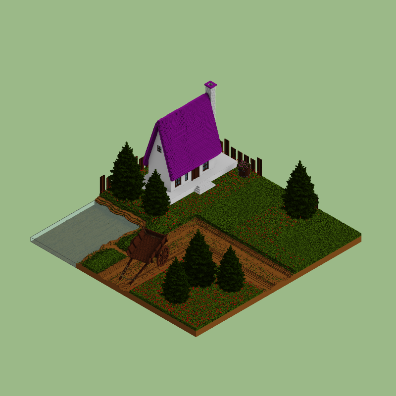 Pastel cottages #2 #7 static token preview