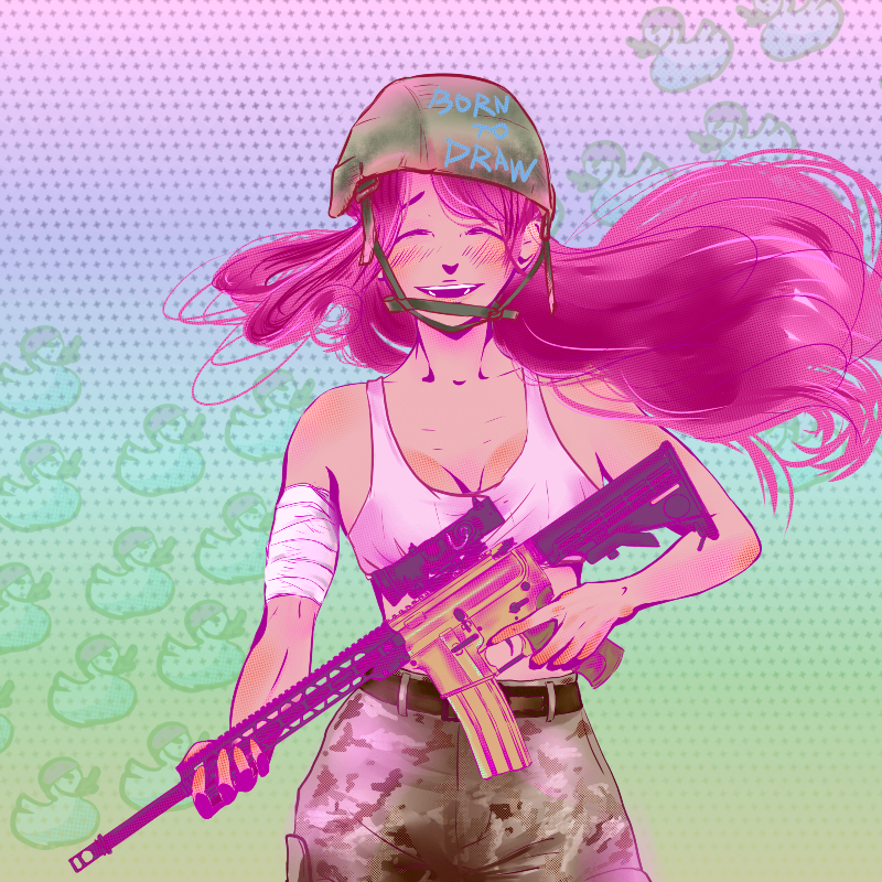 Waifu with a raifu! #14 static token preview