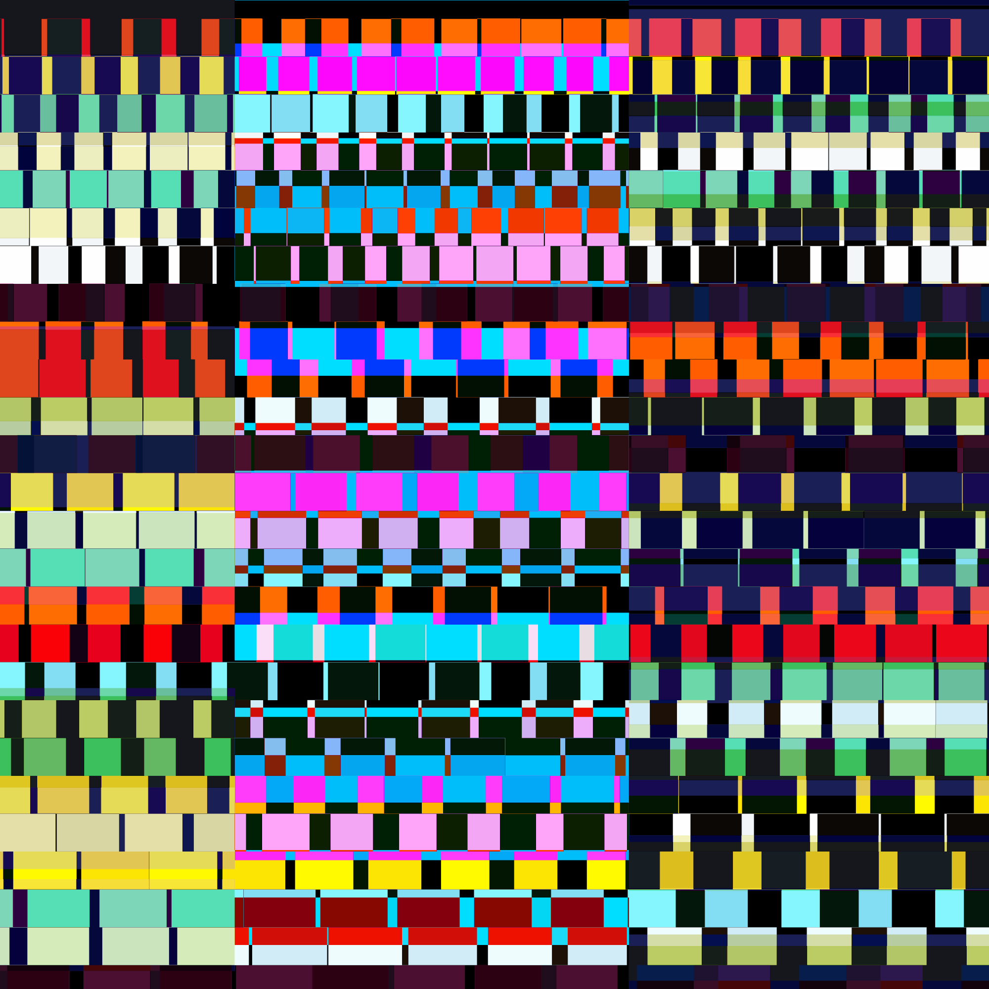 Glitchometry Stripes #19 static token preview