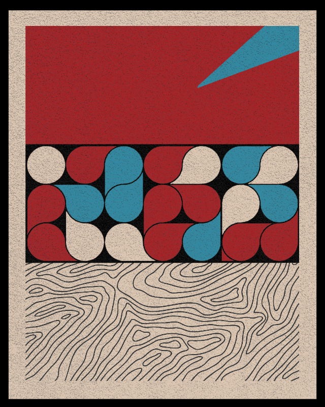 Bauhaus art #red #2 static token preview