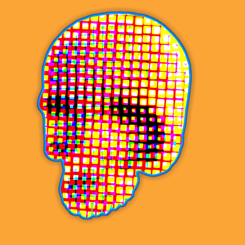 Acid Warning #4 static token preview
