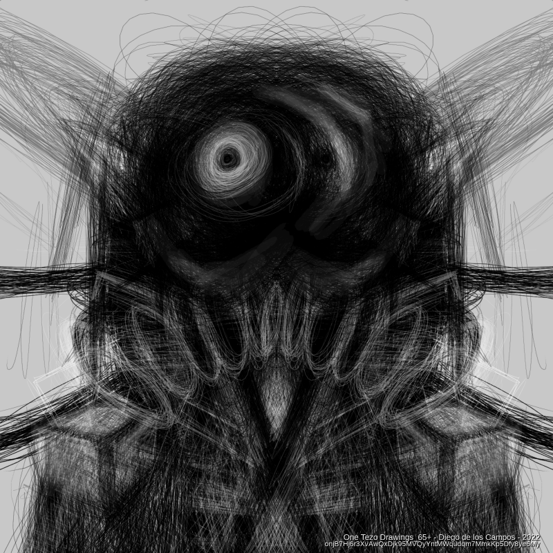 One Tezo Drawings_65+ #15 static token preview
