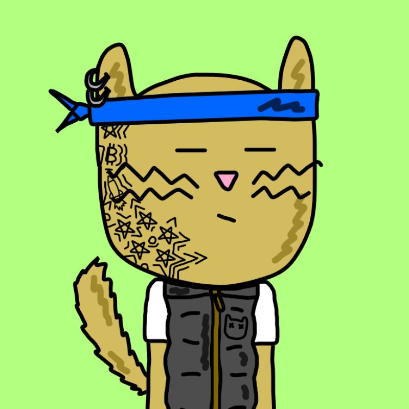 Janky Cats FX #6 static token preview