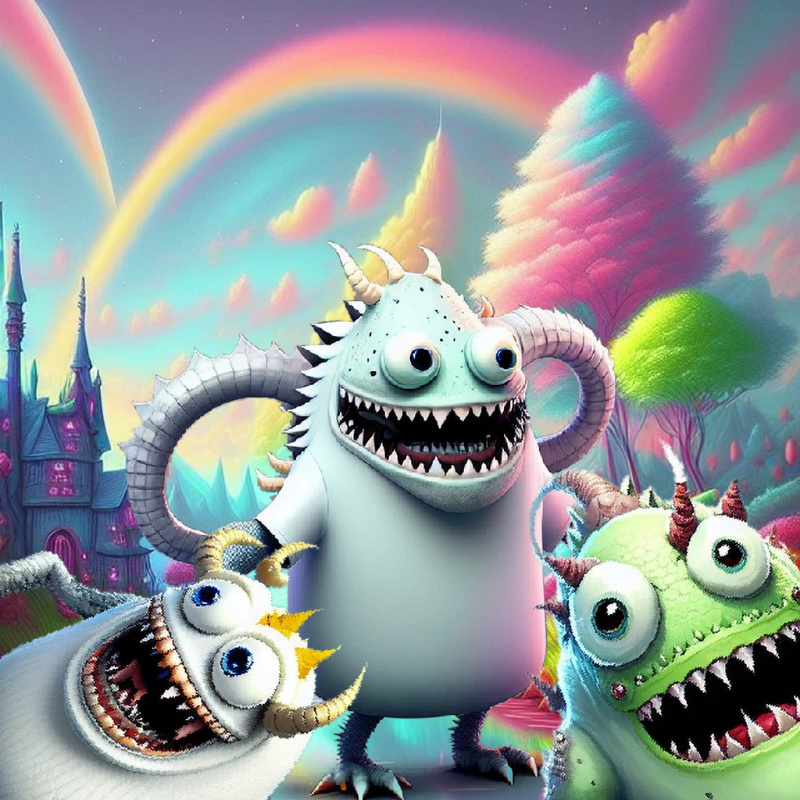 Candy Monsters #3 static token preview