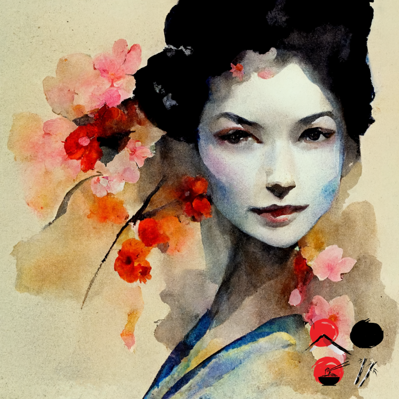 Spring Geisha #18 static token preview