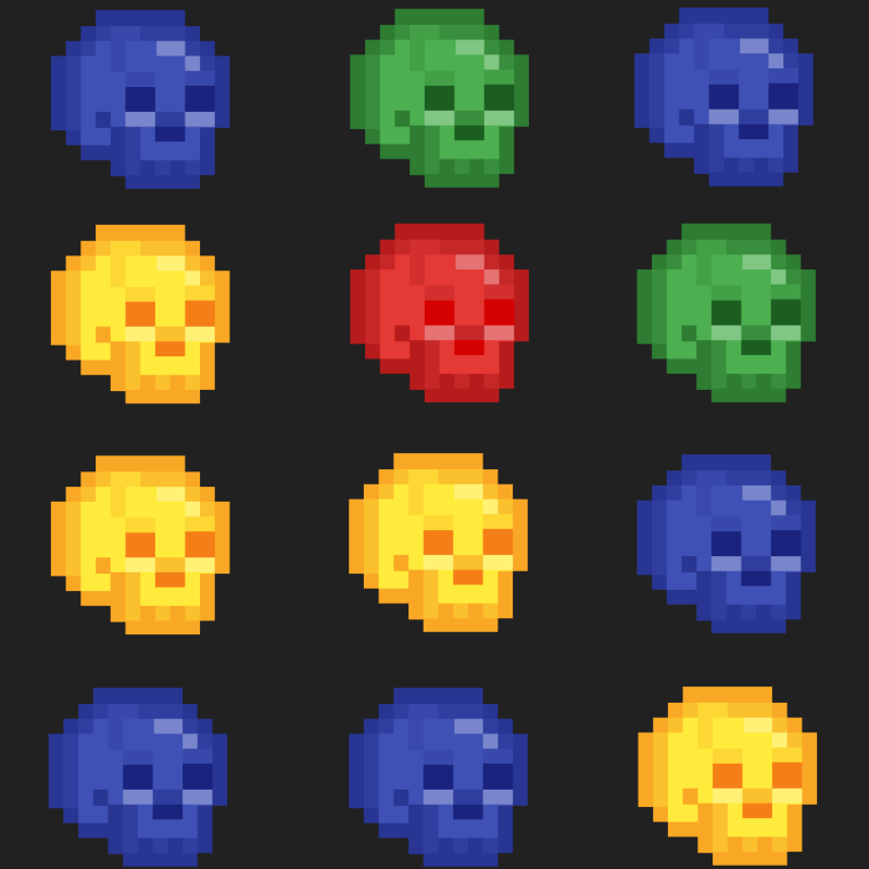 Skull candy #1 static token preview