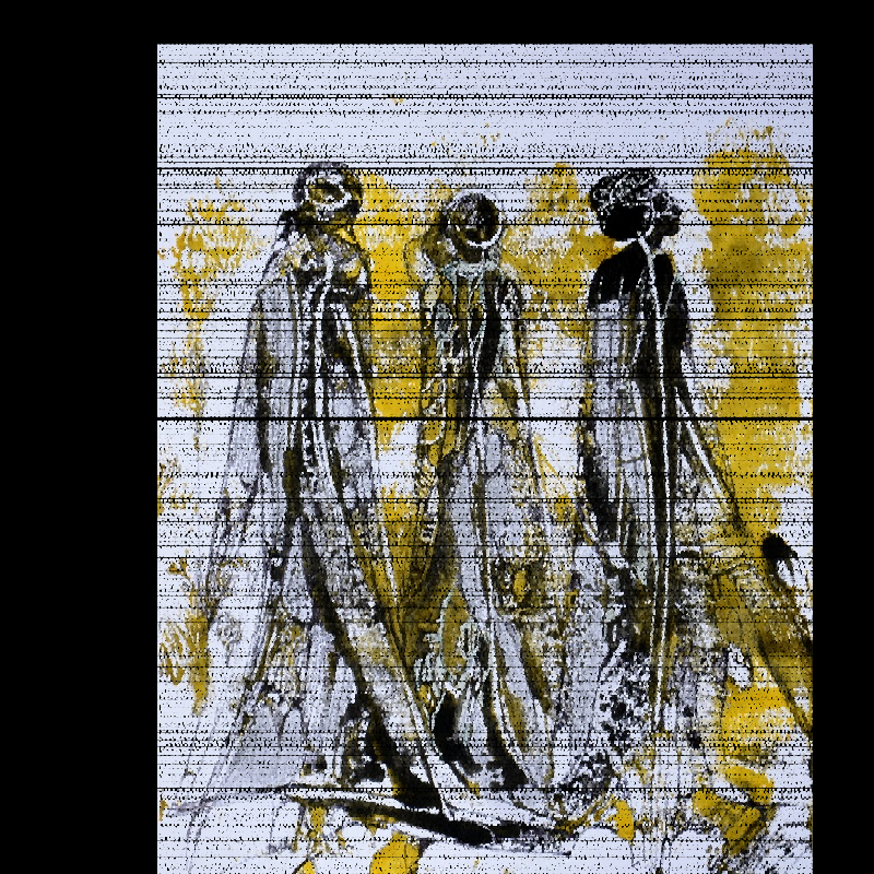 "3 Donne" Pointillism #3 static token preview