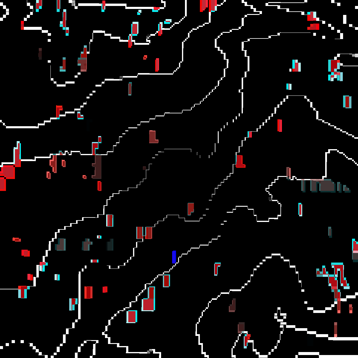 Pixel Topography #13 static token preview