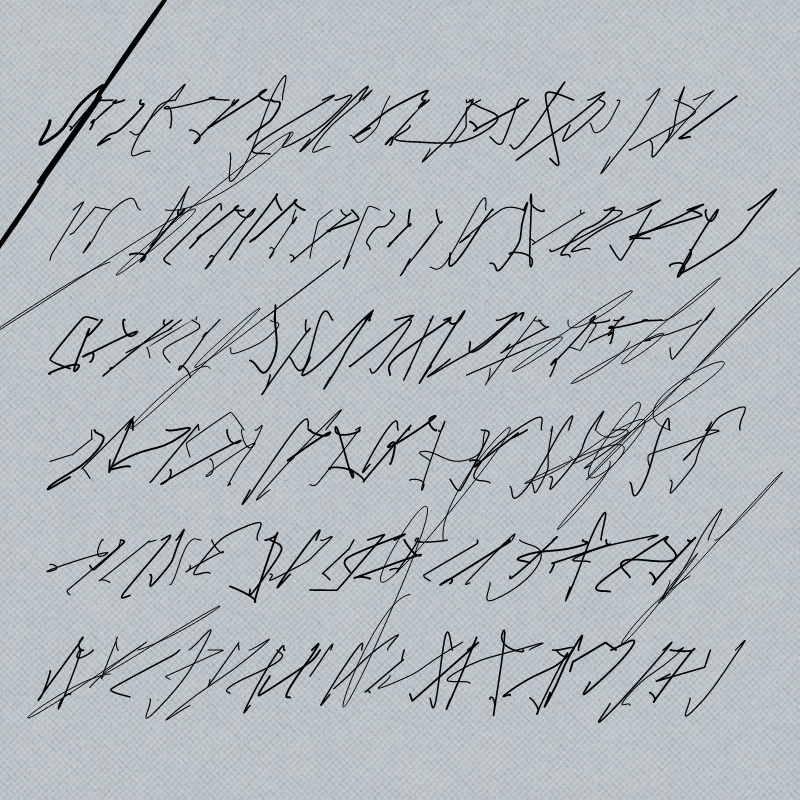 asemic #5 static token preview
