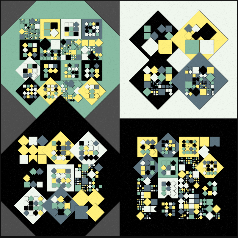 Square pattern v1 #9 static token preview