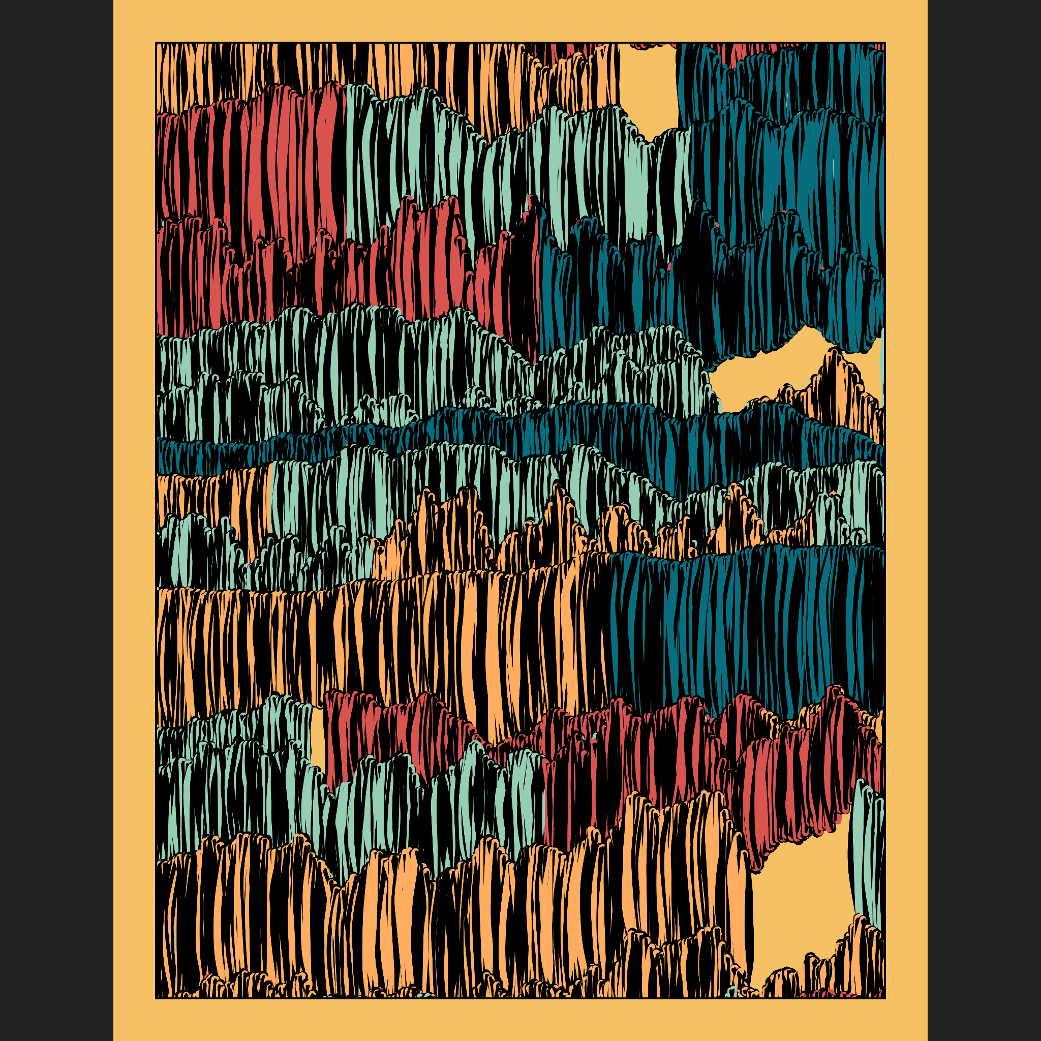 Colour streaks #16 static token preview