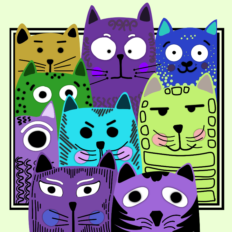 Kitty's Frame #23 static token preview
