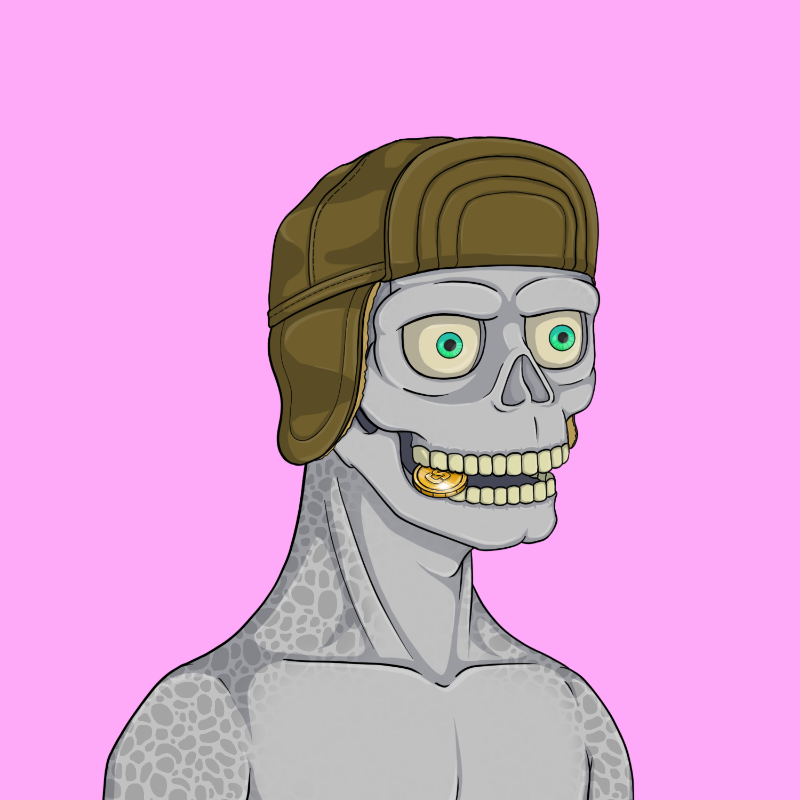 crazy skull club #25 static token preview