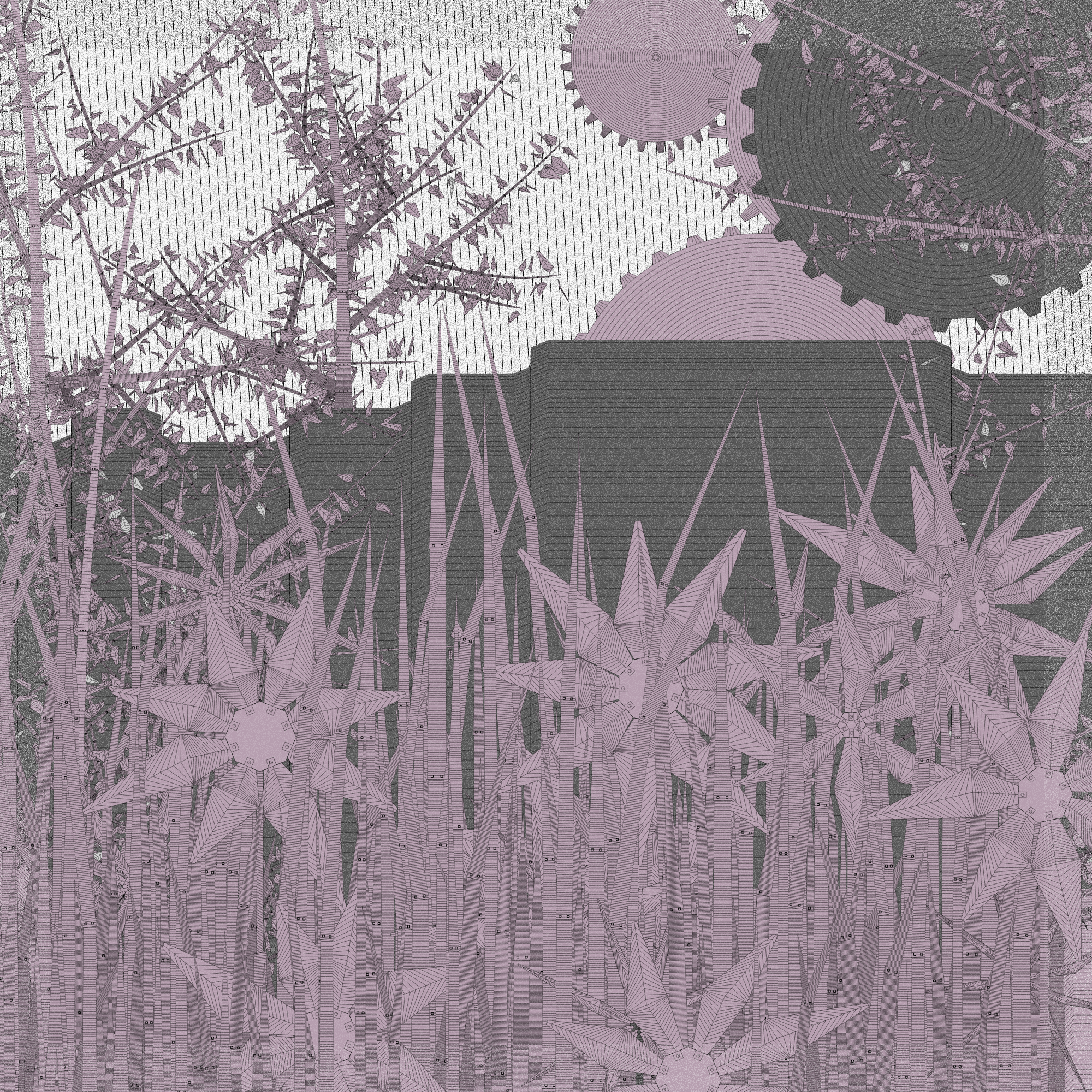 Mecha-Gardens #25 static token preview