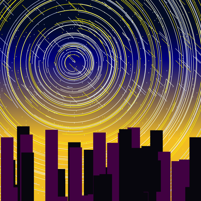 Starry sky #12 static token preview