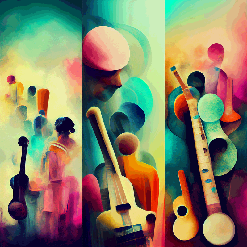 AI Music #4 static token preview