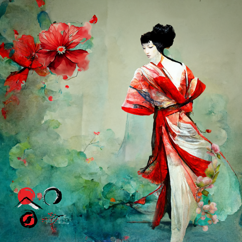 The dancing geisha #20 static token preview