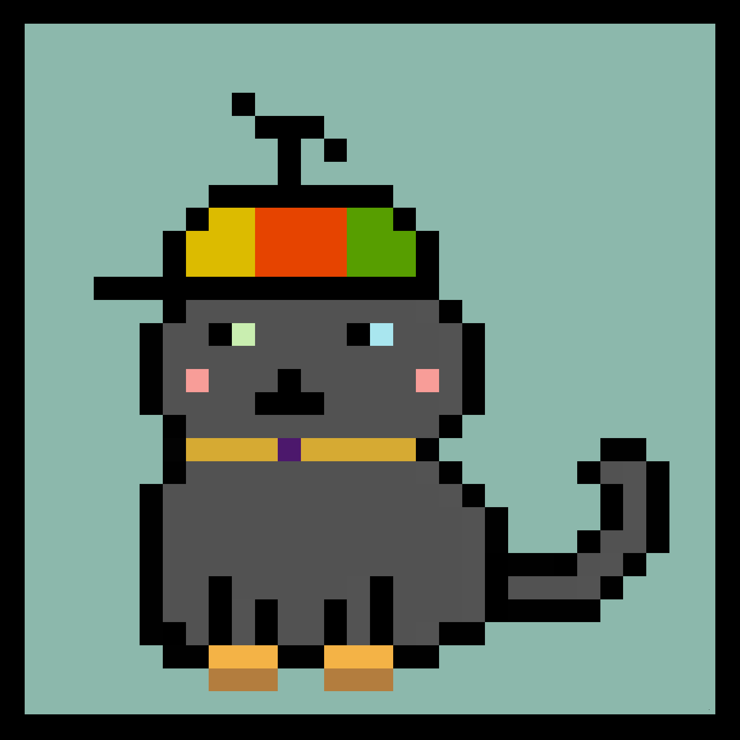 Lazy Kitties #1955 static token preview