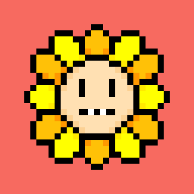 Pixel Flowers #1 static token preview