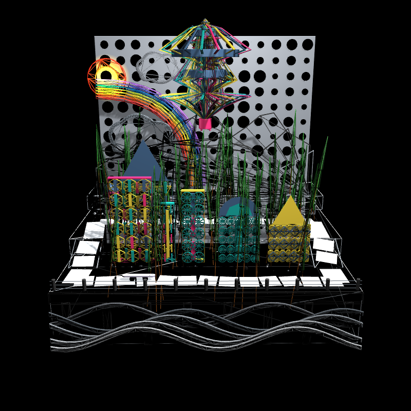 Paper Art 3D #10 static token preview