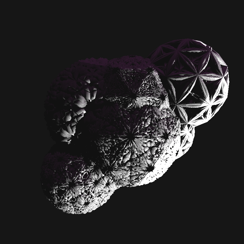 Digital Gothic: Glitching Blobs #6 static token preview