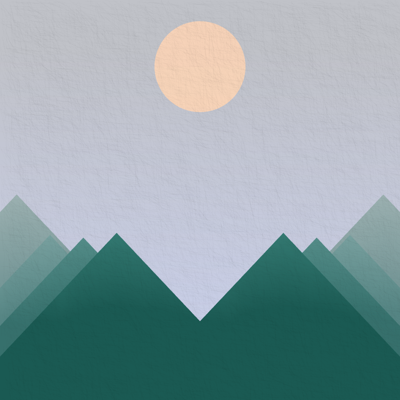 Mountain view #7 static token preview