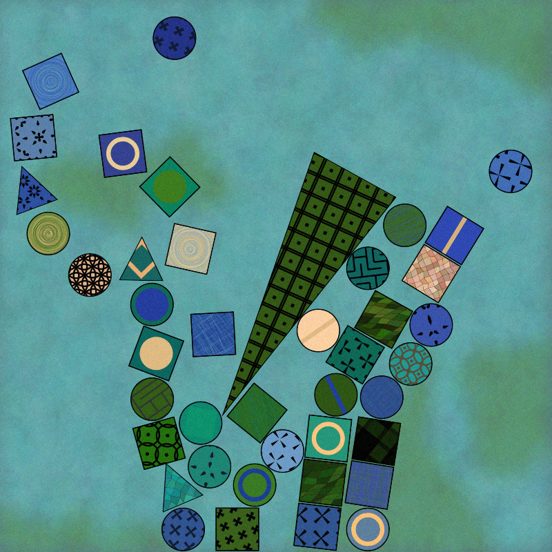 Collisions: Art plus Physics #21 static token preview