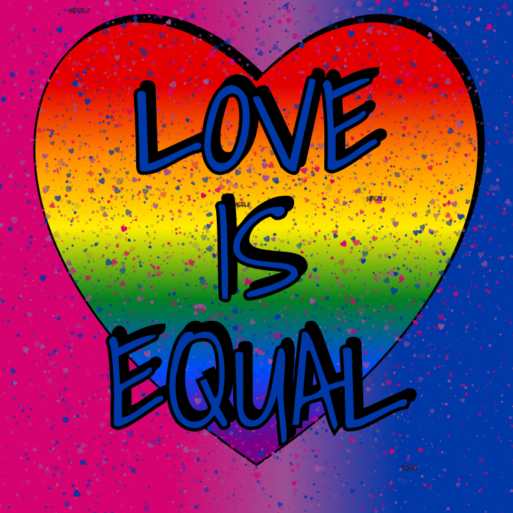 Love IS Equal #13 static token preview