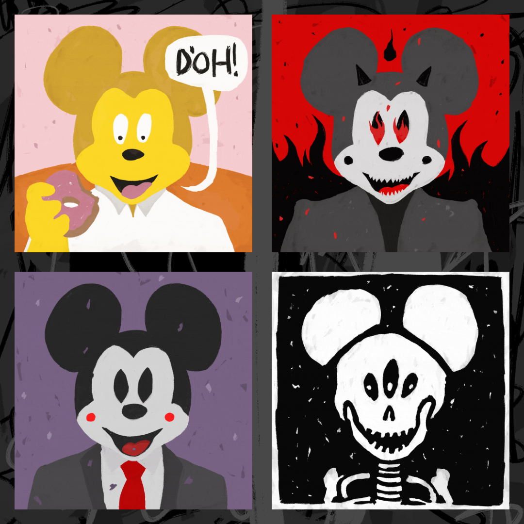 MICKEY PT01 #5 static token preview