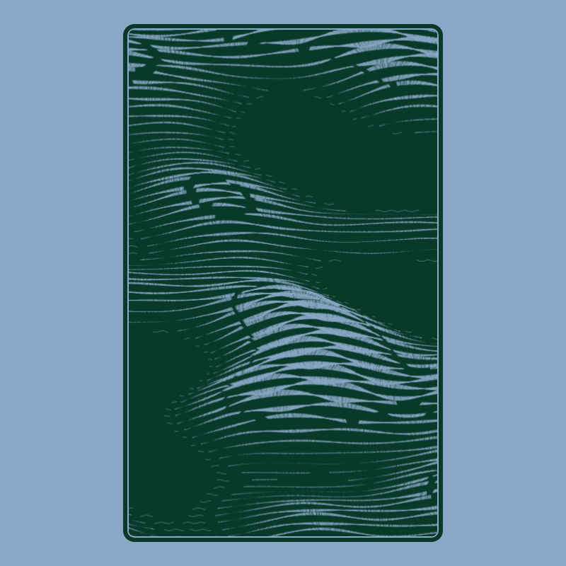 Topographic Playing Card #13 static token preview