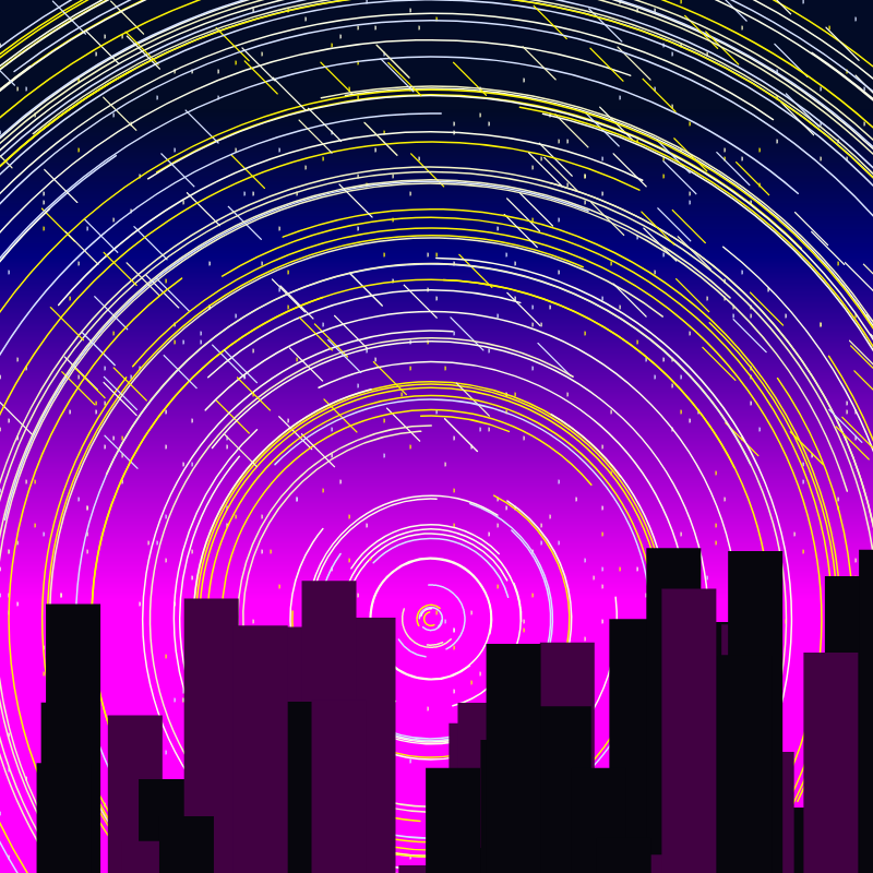 Starry sky #4 static token preview
