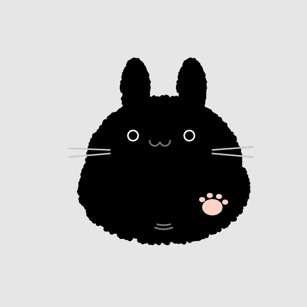 Makkuro-Kuroneko #11 static token preview