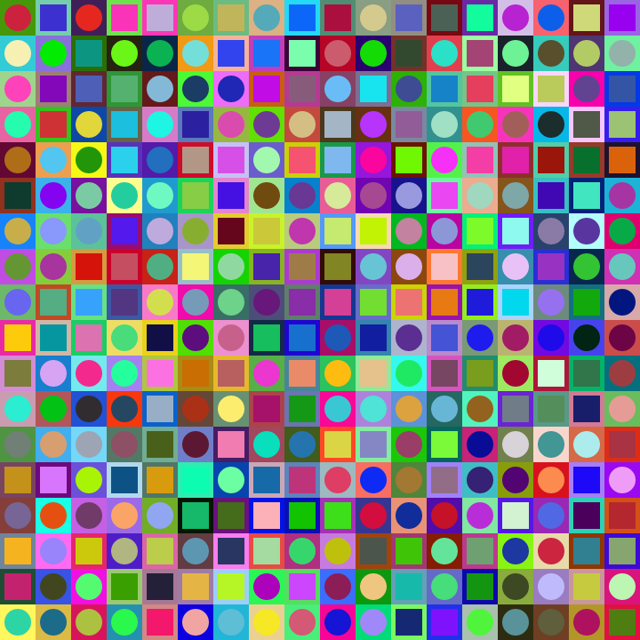 Square Dot Composition #152 static token preview