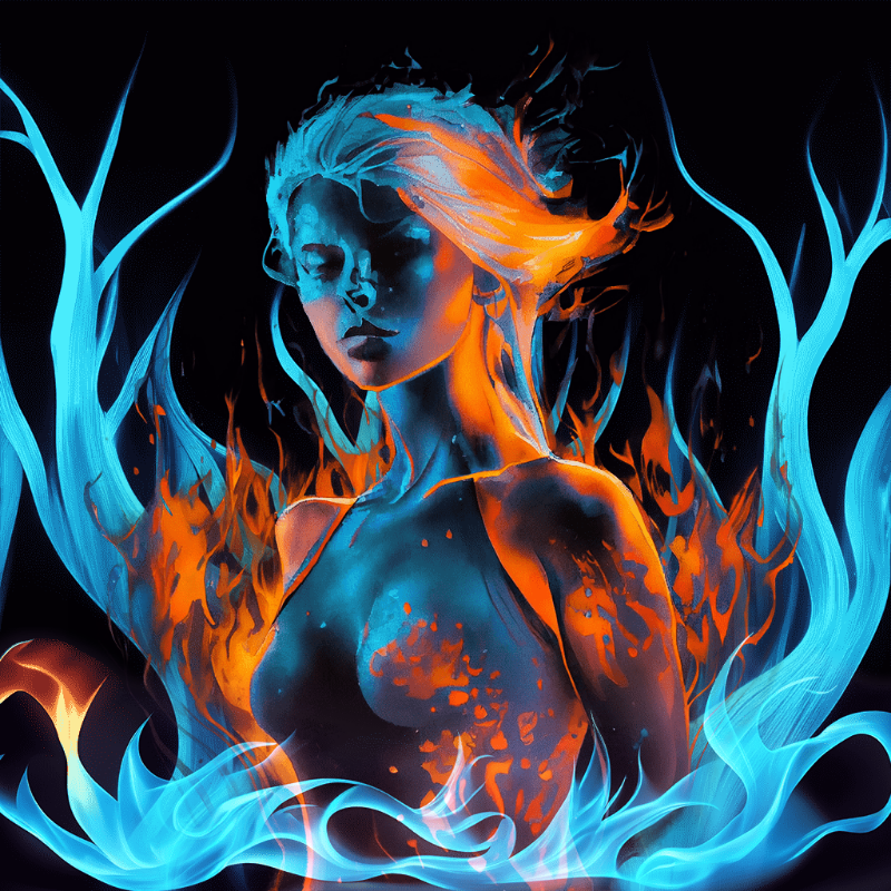 Blue Hestia #2 static token preview