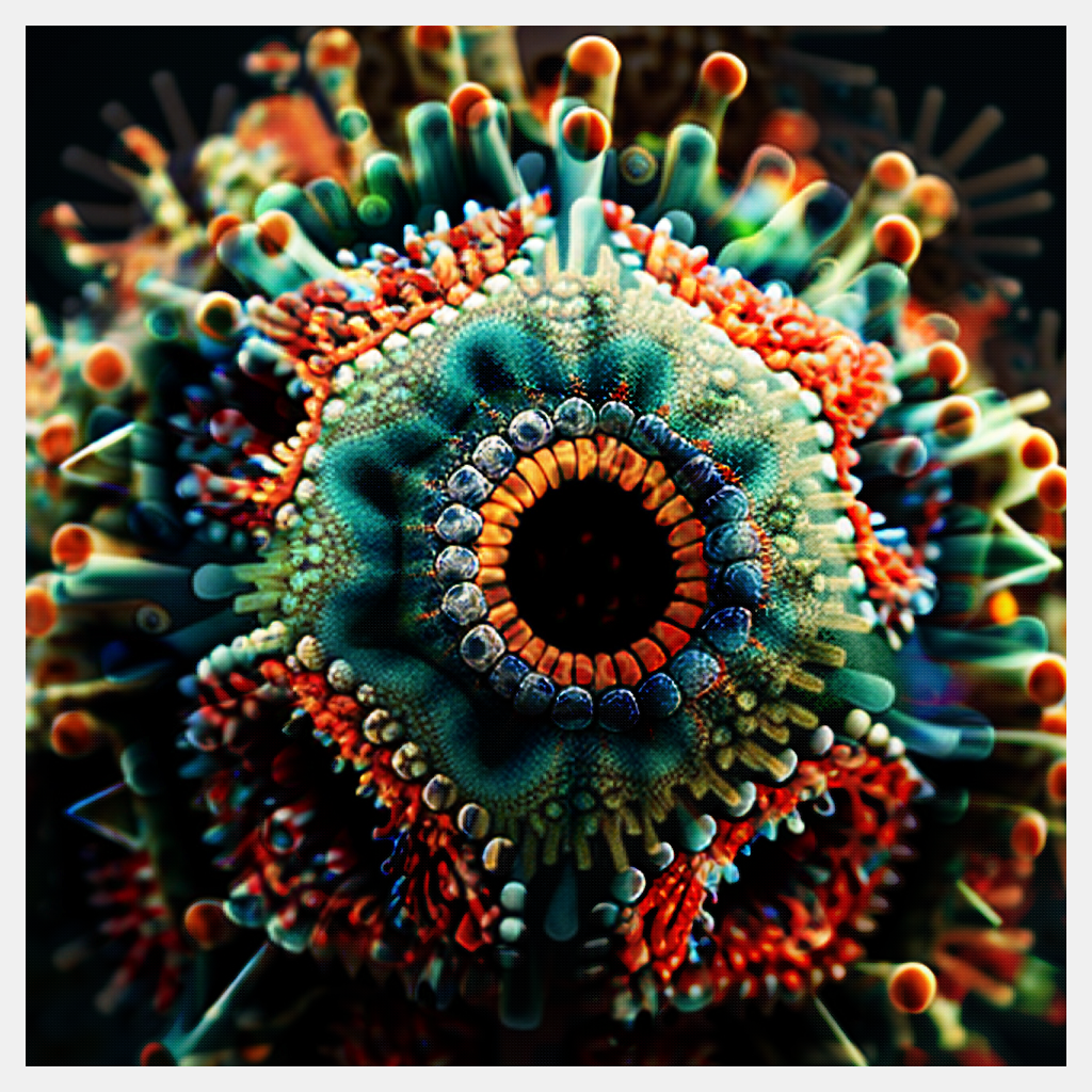 Viral Refraction #8 static token preview