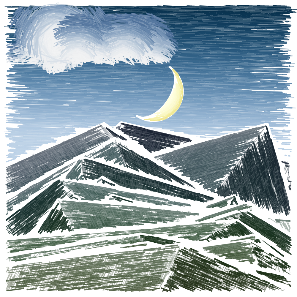 Mount Doodle #40 static token preview