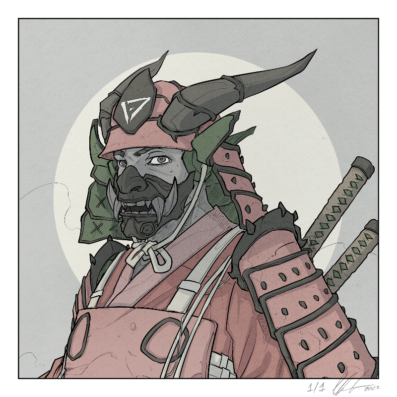 侍 (SAMURAI) #16 static token preview