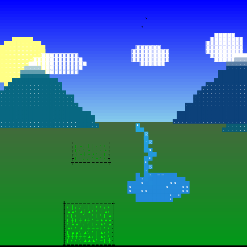 Ascii Timescapes #19 static token preview