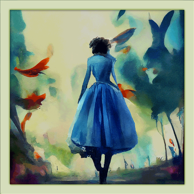 Alice and Birds #5 static token preview