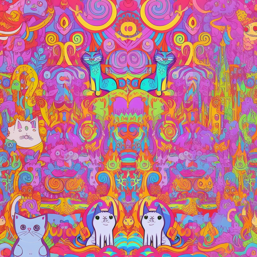 AI Cats #7 static token preview
