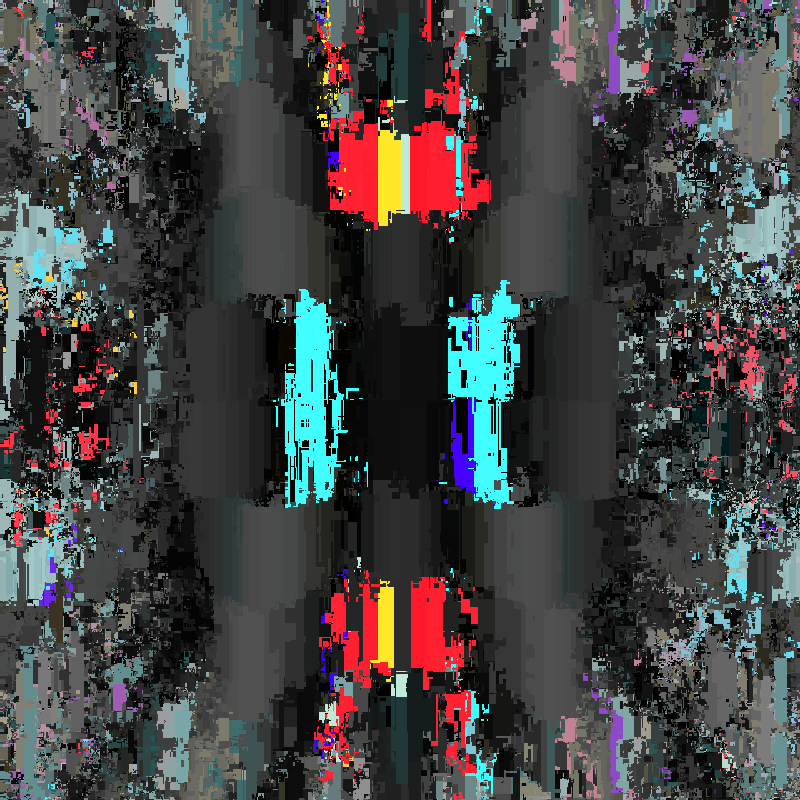 Glitchy feedback void #10 static token preview