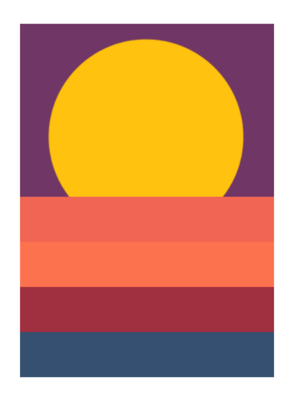 Sunsets #3 static token preview