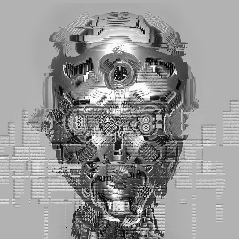 Portrait of the Artist as a Young Cyborg #18 static token preview