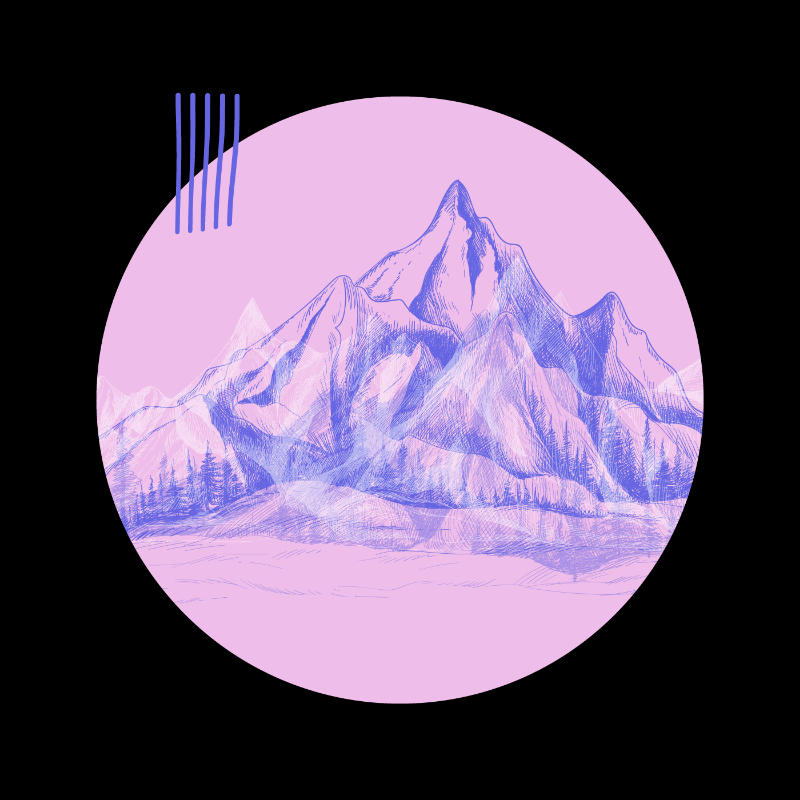 There is never just one peak on a mountain #17 static token preview