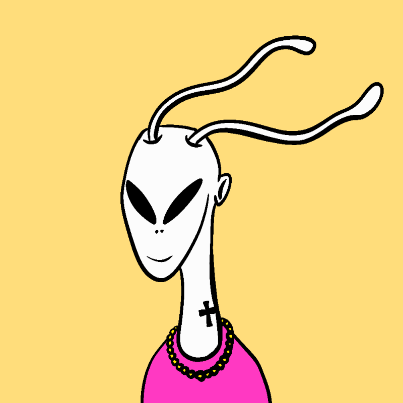 Alien Visitors #2 #19 static token preview