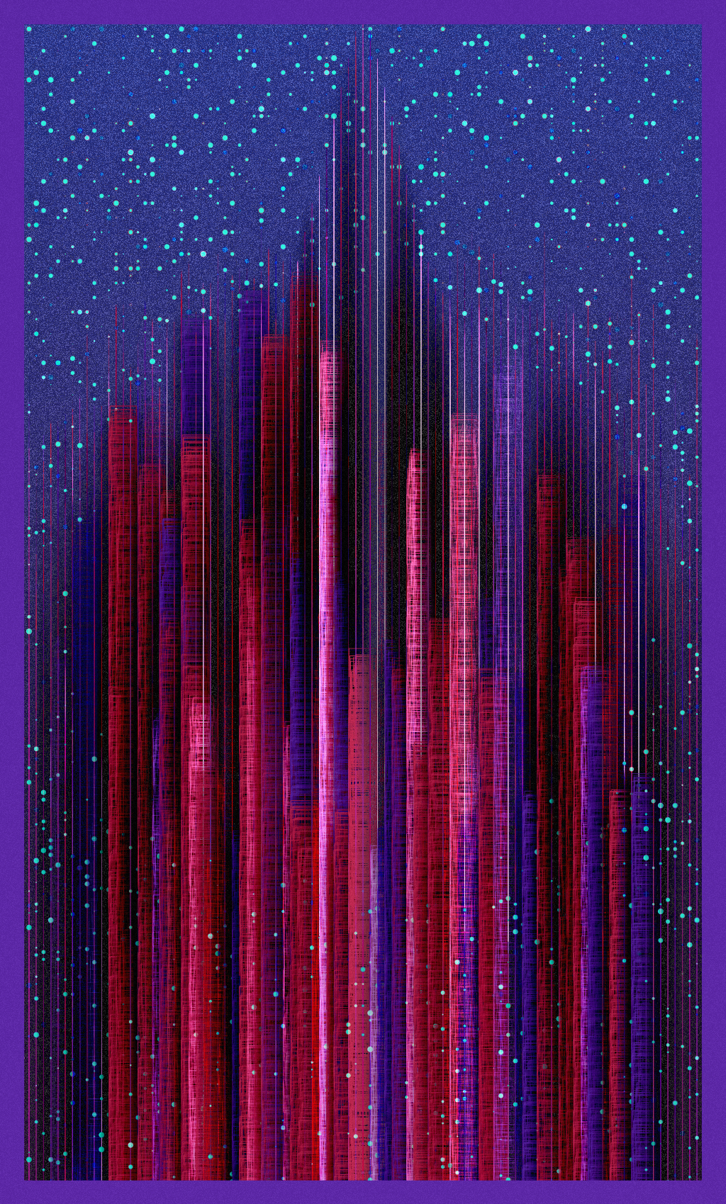 Techno City #14 static token preview