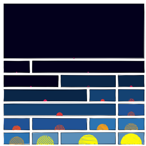 Strips layouts - rising sun project preview